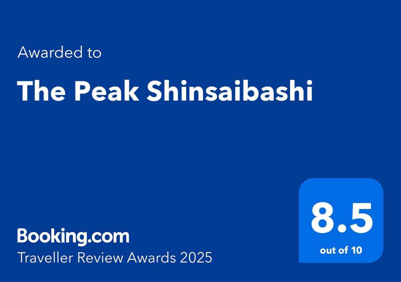 Апартаменты The Peak Shinsaibashi Осака Экстерьер фото